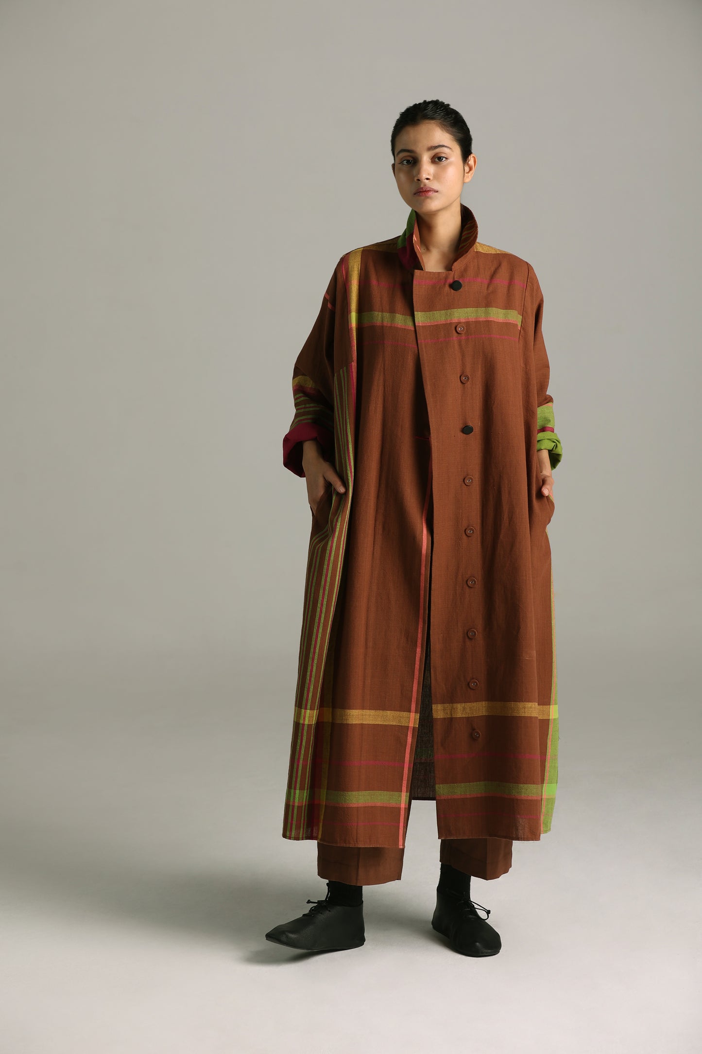 Bunai Trench Dress