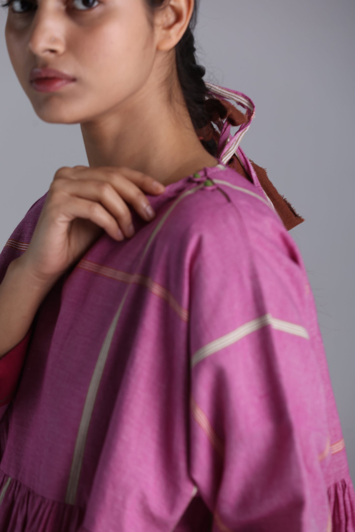 Rumal checks Top (Pink)