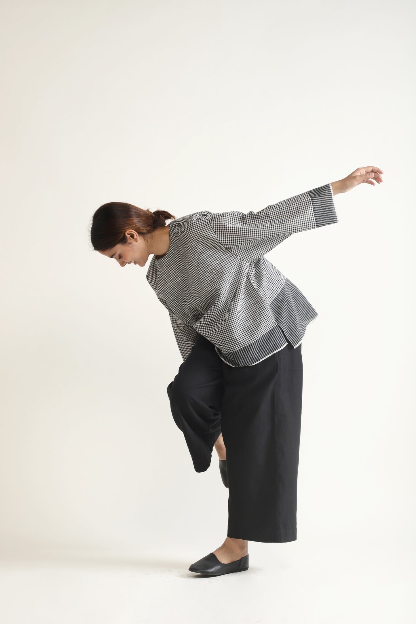 Gingham Box Top