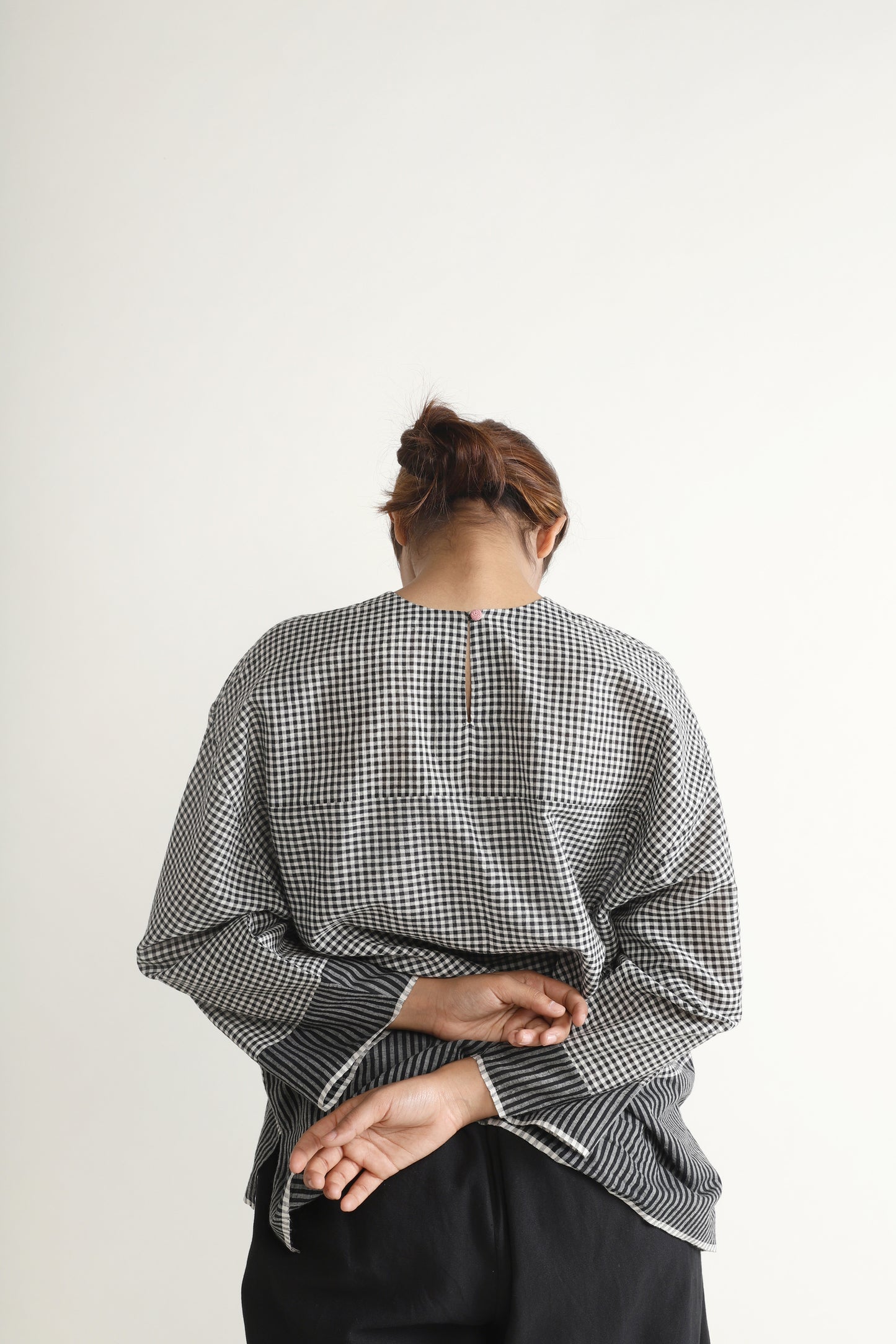 Gingham Box Top
