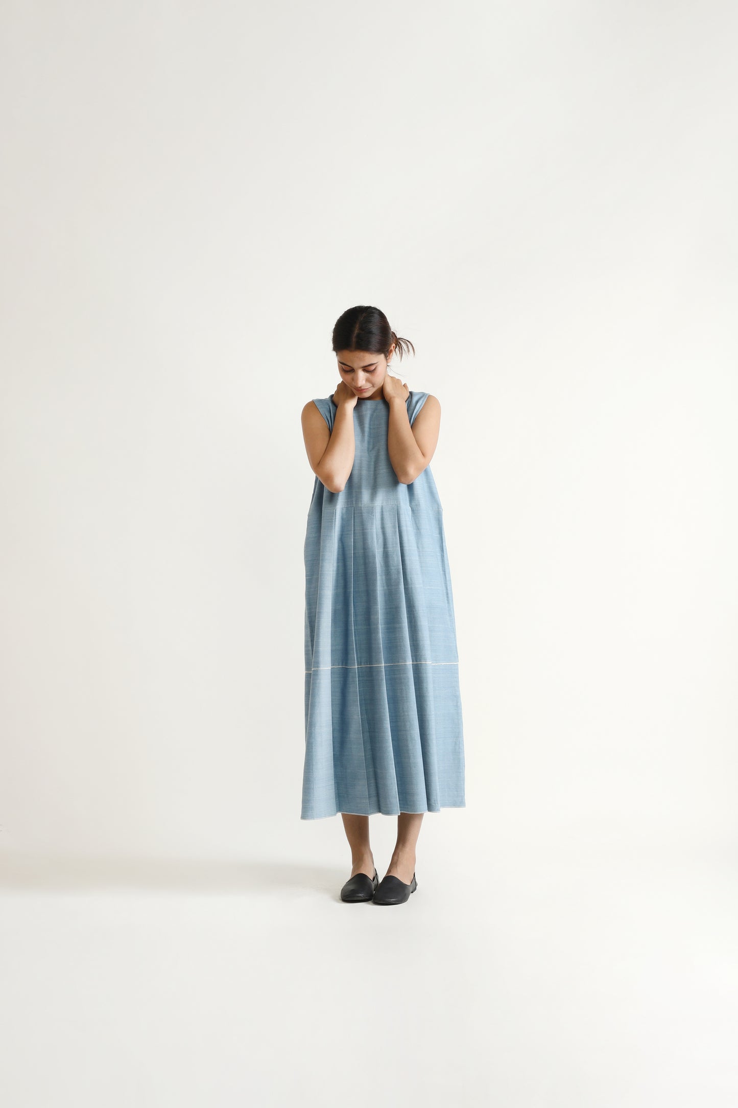 Chambray Elan Dress