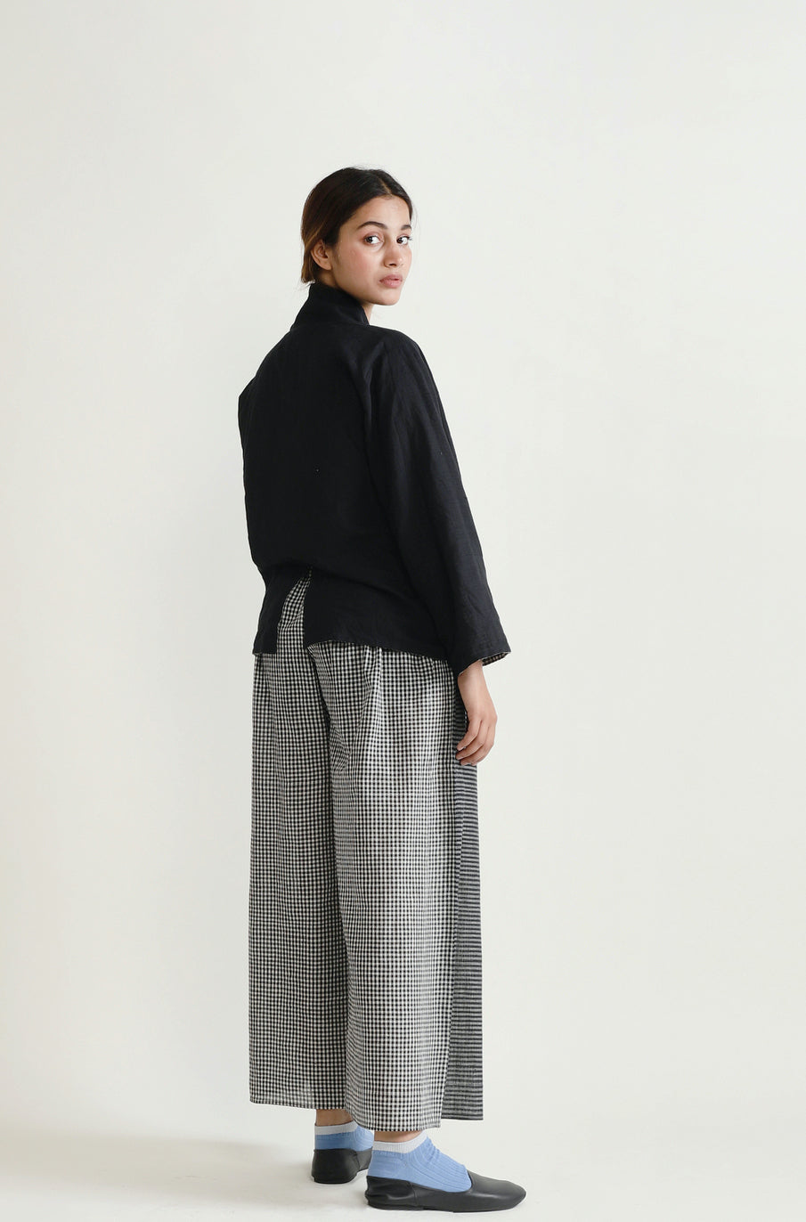 Ghingham Button-up Blazer