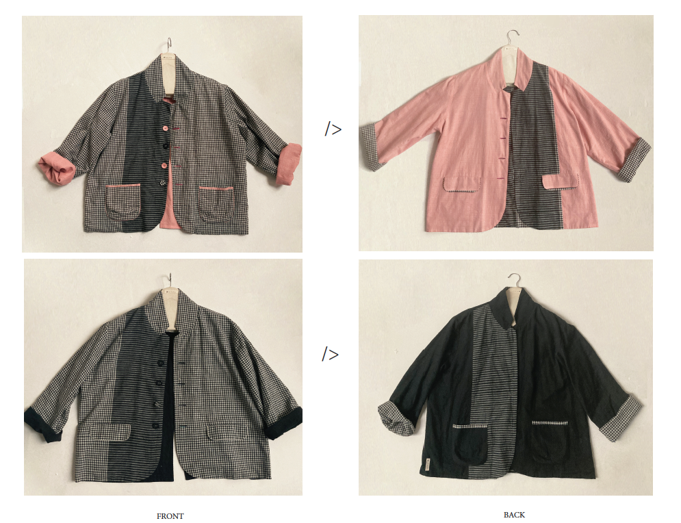 Ghingham Button-up Blazer