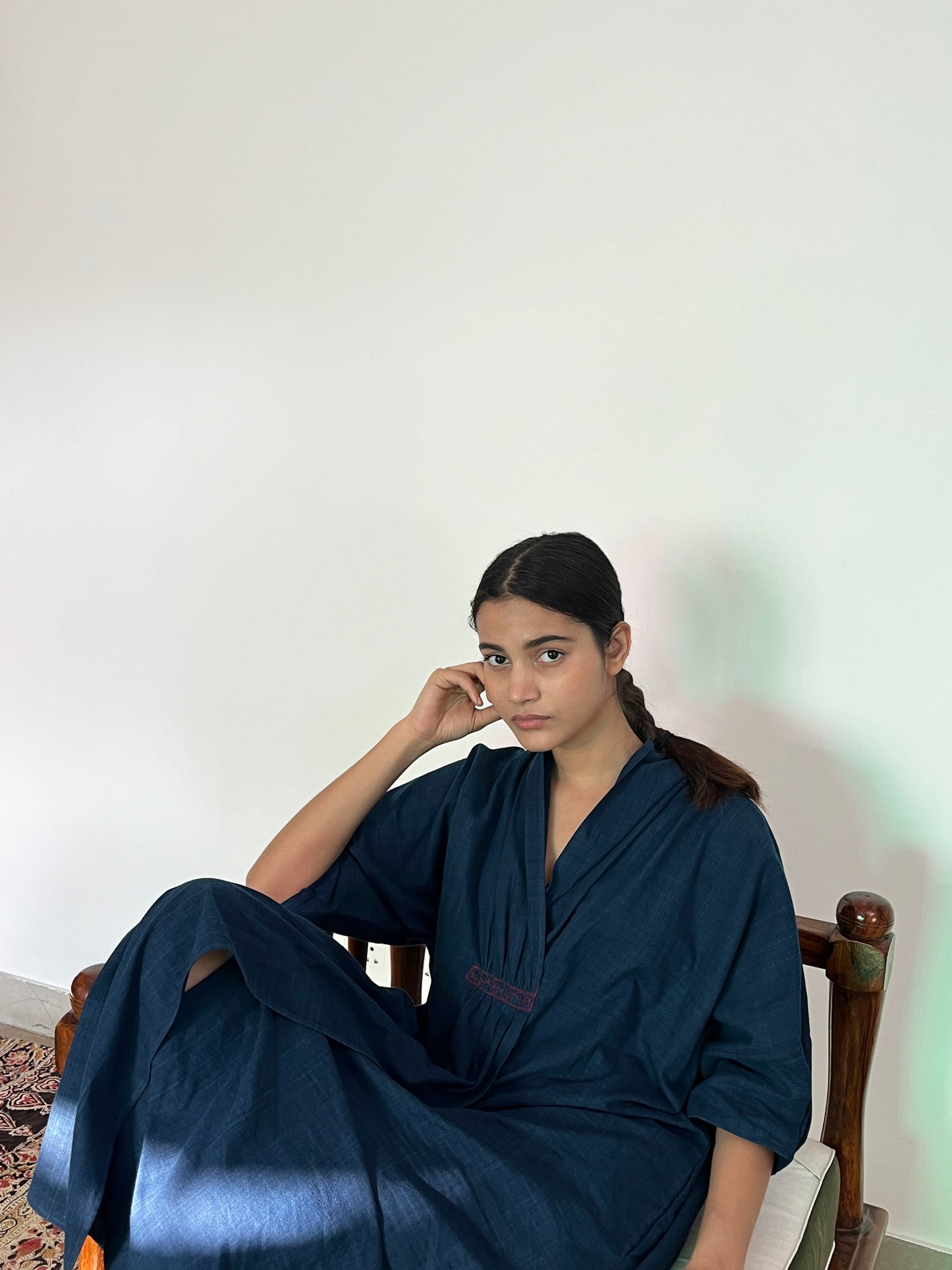 Sakura Kaftan Indigo