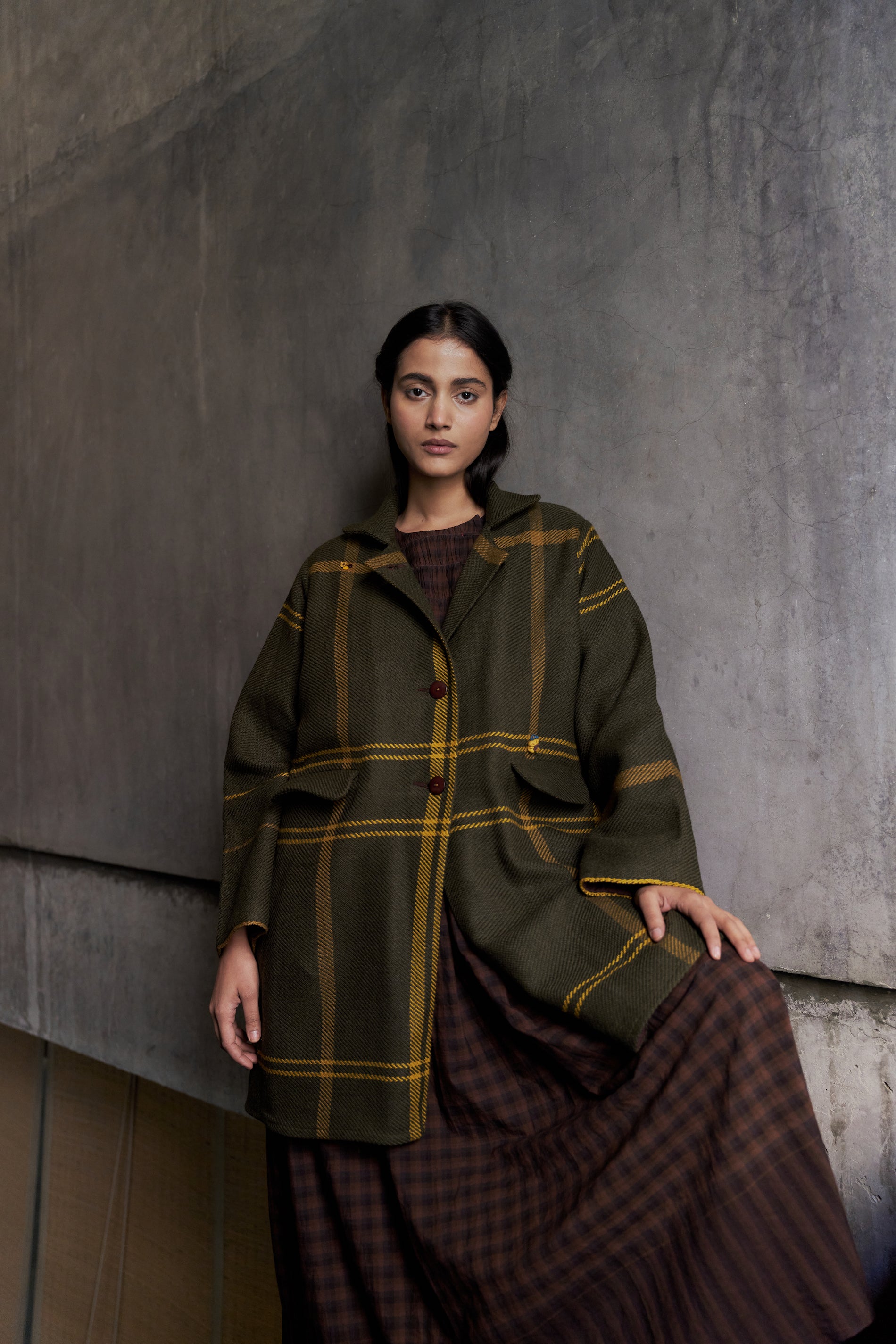 Khakhi Coat – Kilchu