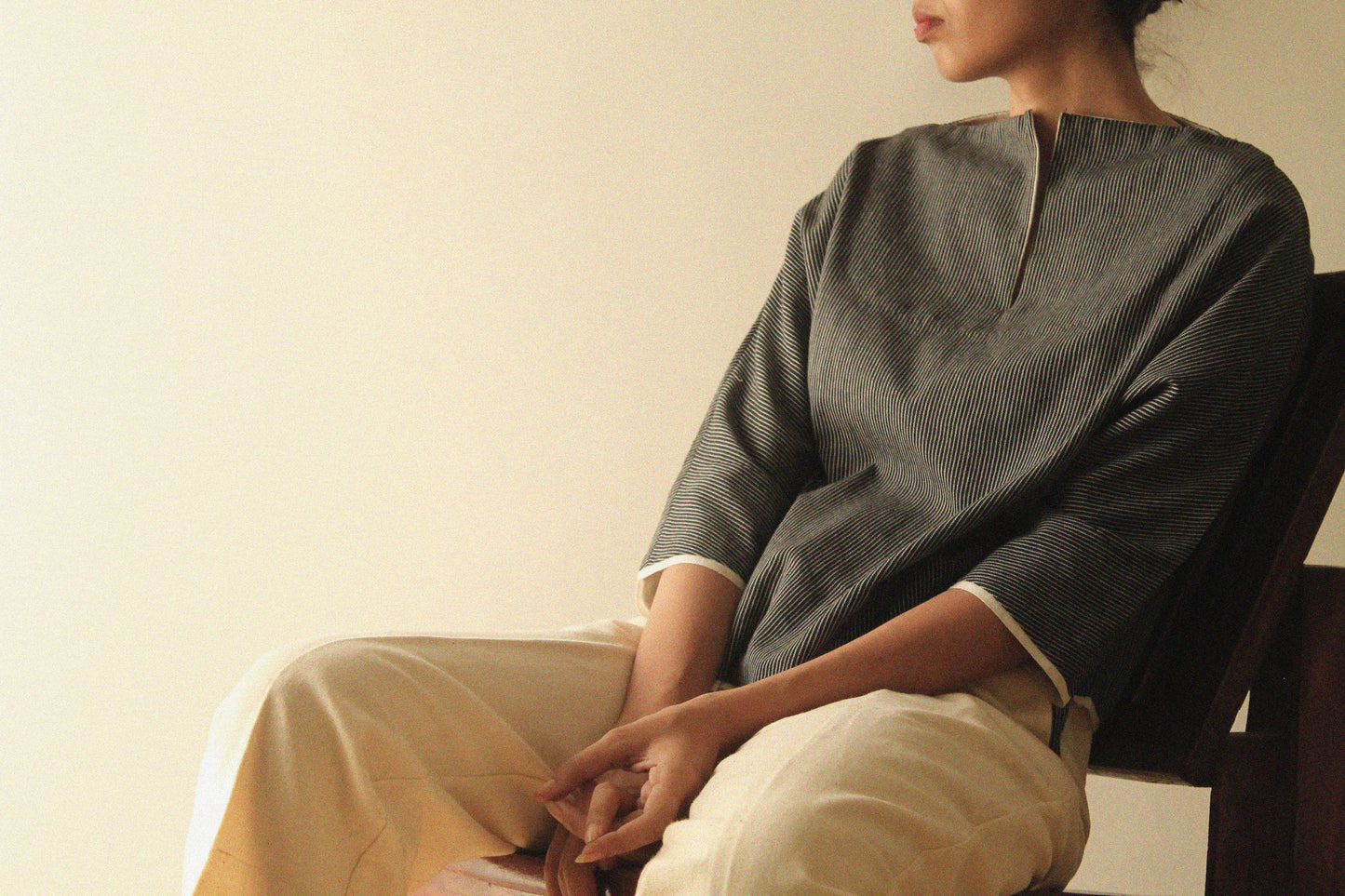 Neck Slit Top