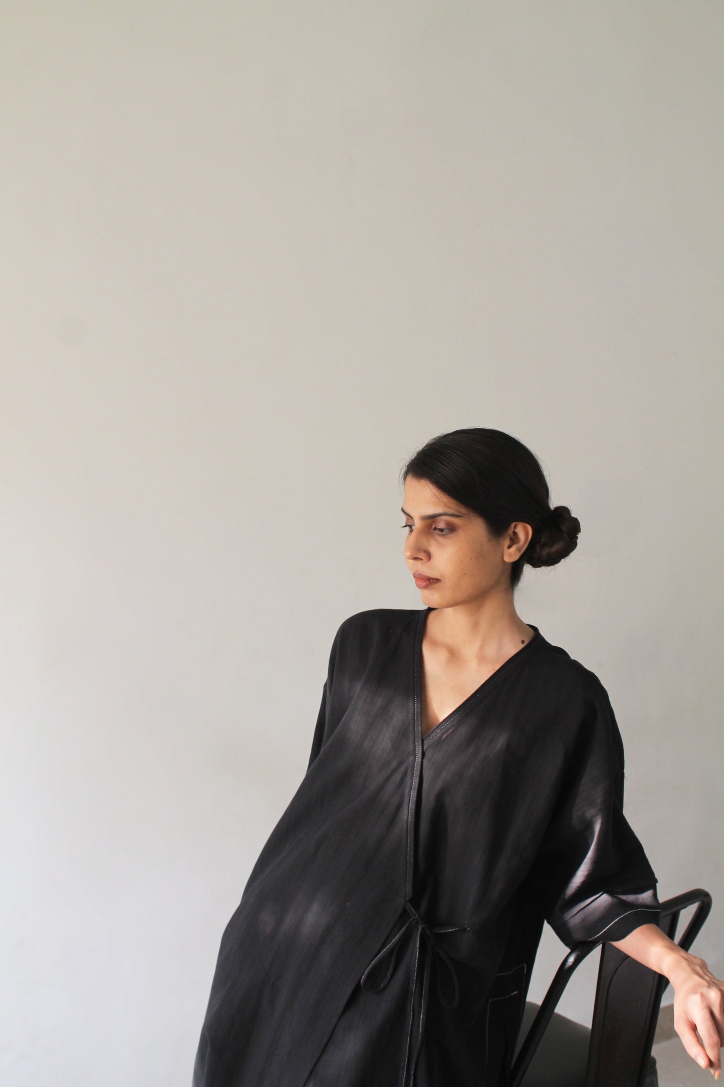 Vintage Black wrap Dress