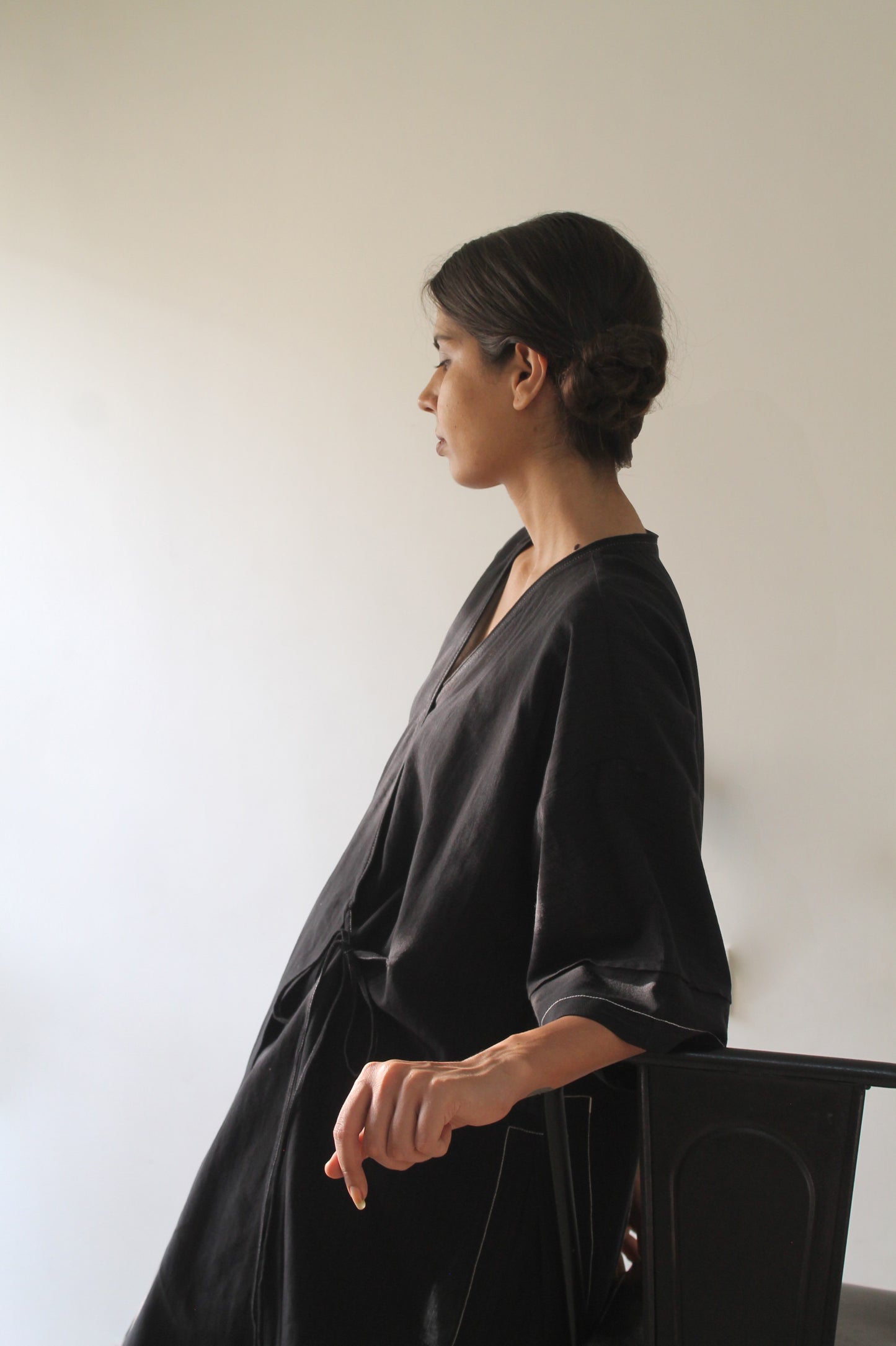 Vintage Black wrap Dress