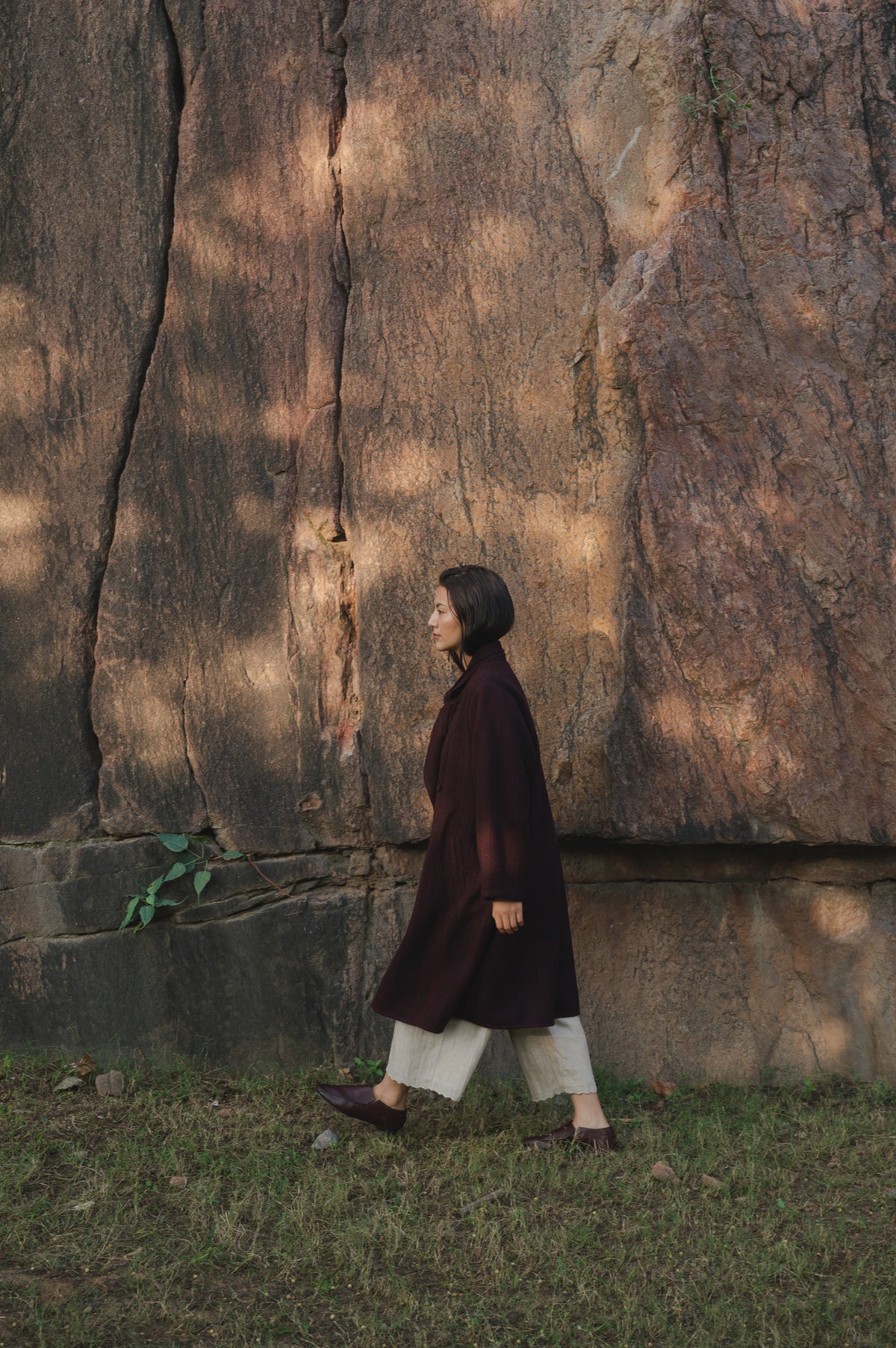 GARNET WOOL JACKET