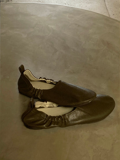 Ballet Flats- Leather