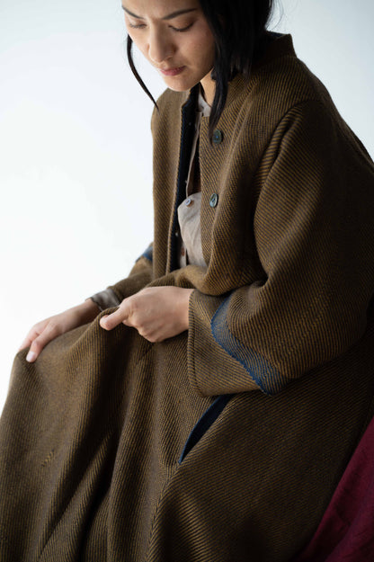 JAMA COAT (MUSTARD)