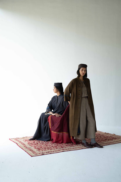 JAMA COAT (MUSTARD)
