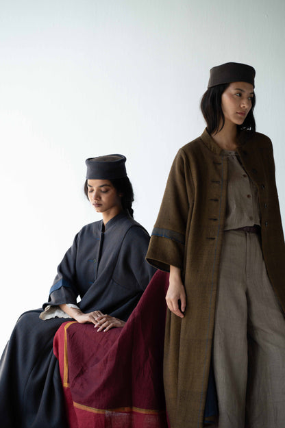 JAMA COAT (MUSTARD)