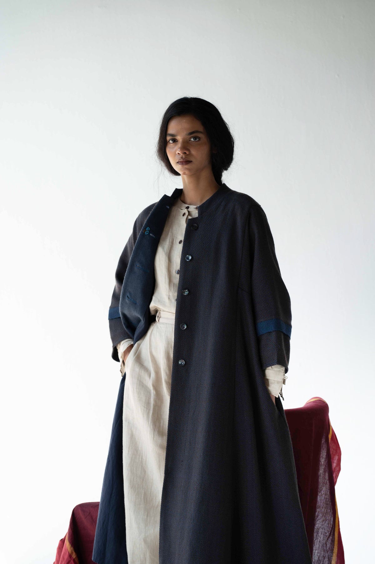 JAMA COAT (MIDNIGHT BLUE)