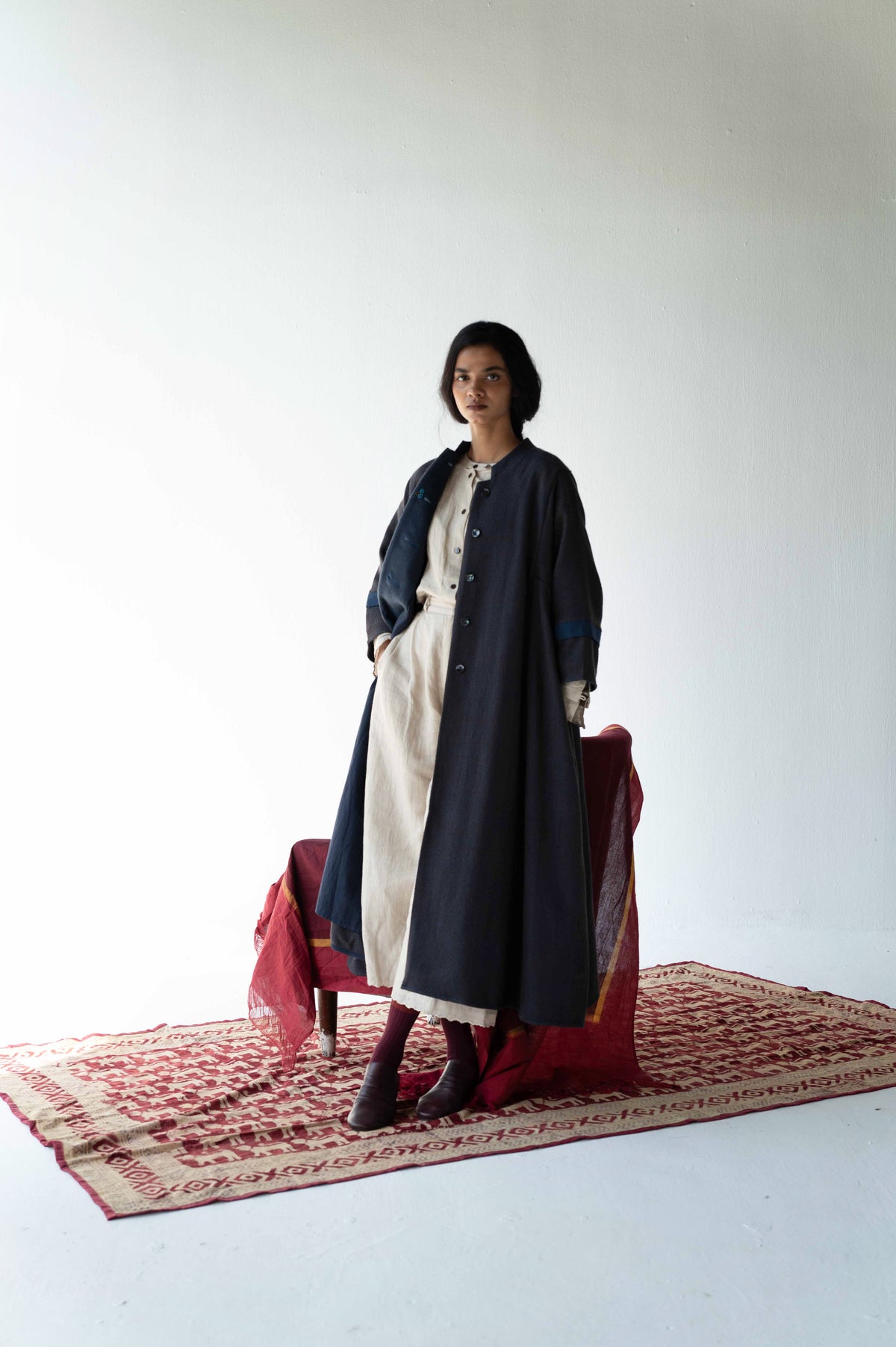 JAMA COAT (MIDNIGHT BLUE)
