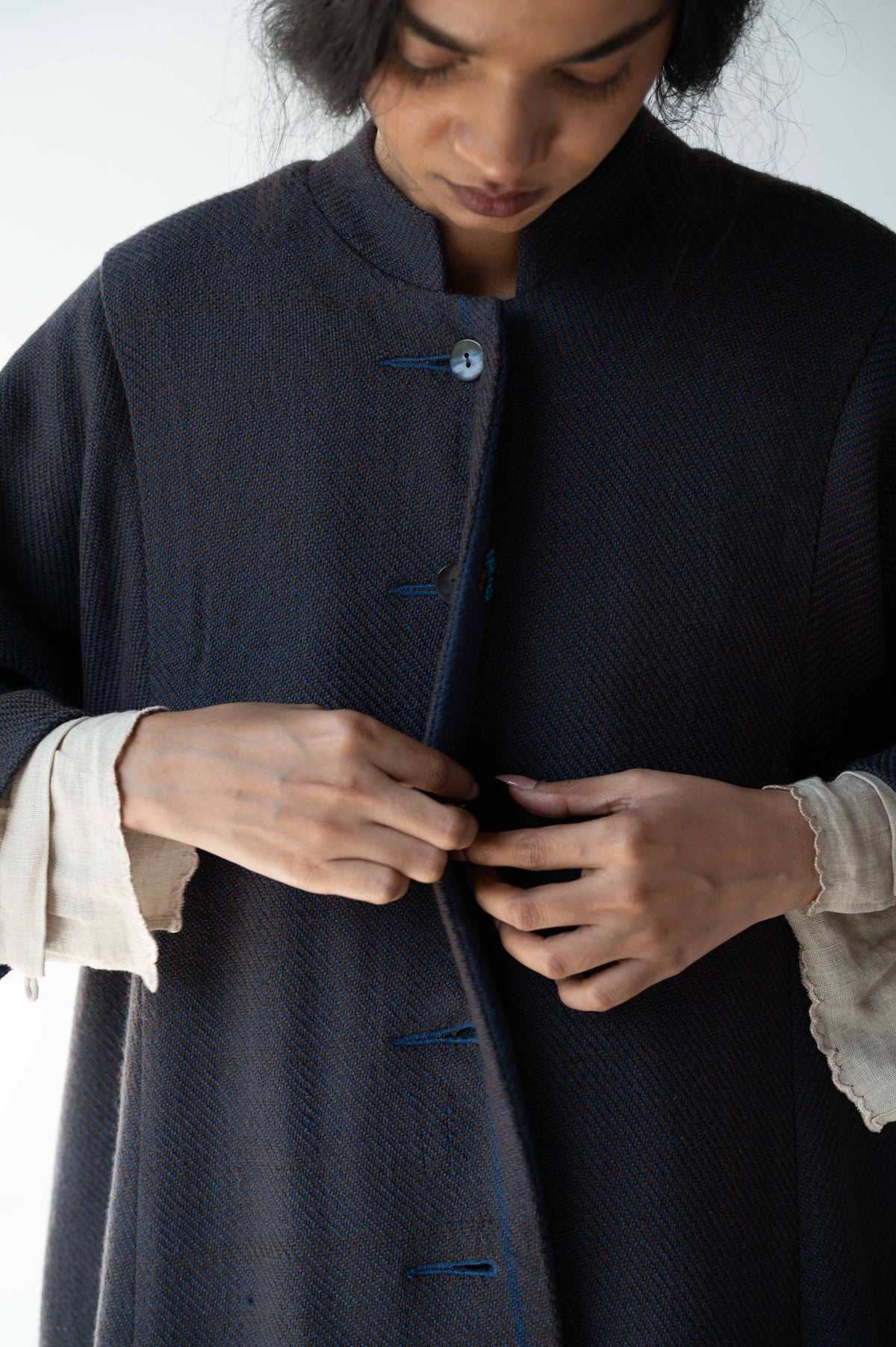 JAMA COAT (MIDNIGHT BLUE)