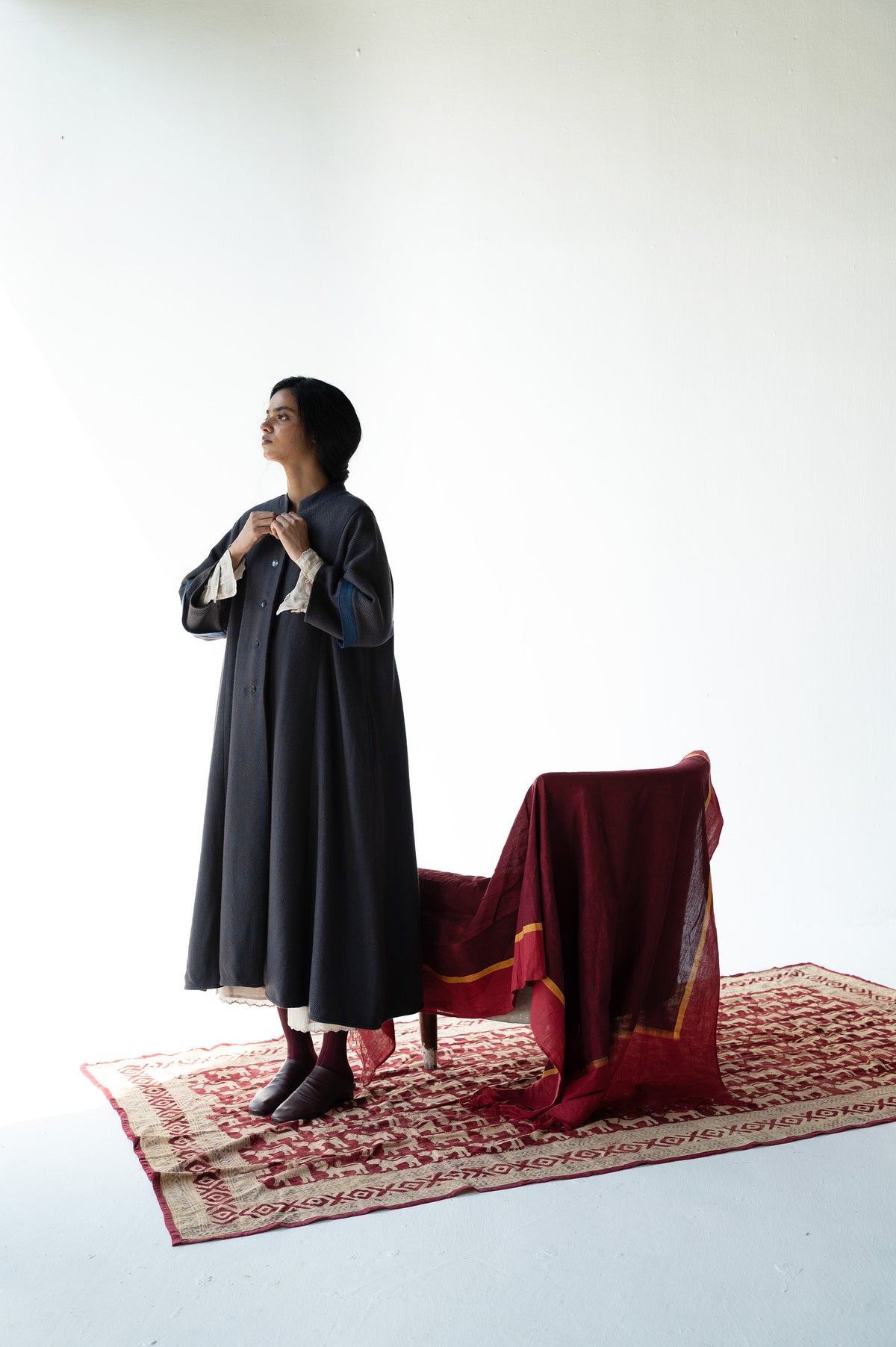 JAMA COAT (MIDNIGHT BLUE)