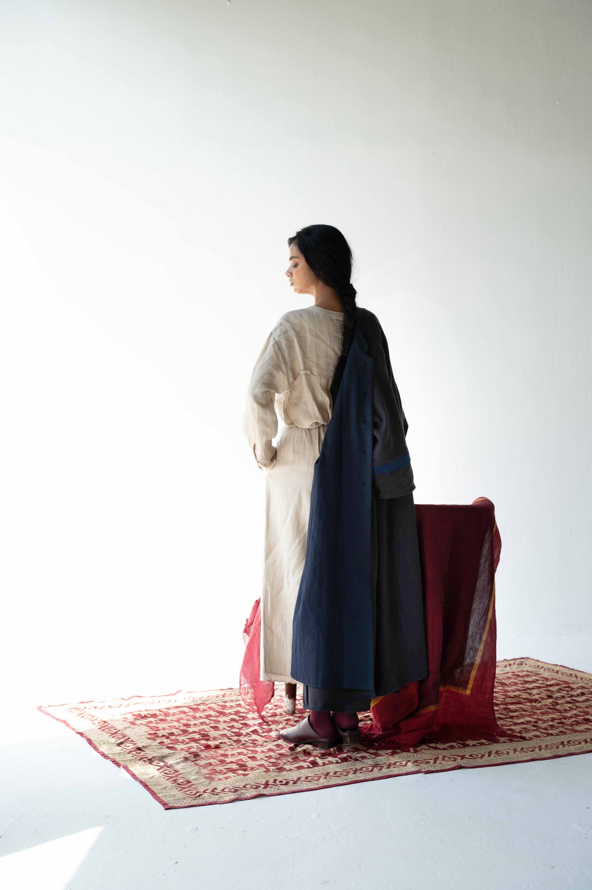 JAMA COAT (MIDNIGHT BLUE)