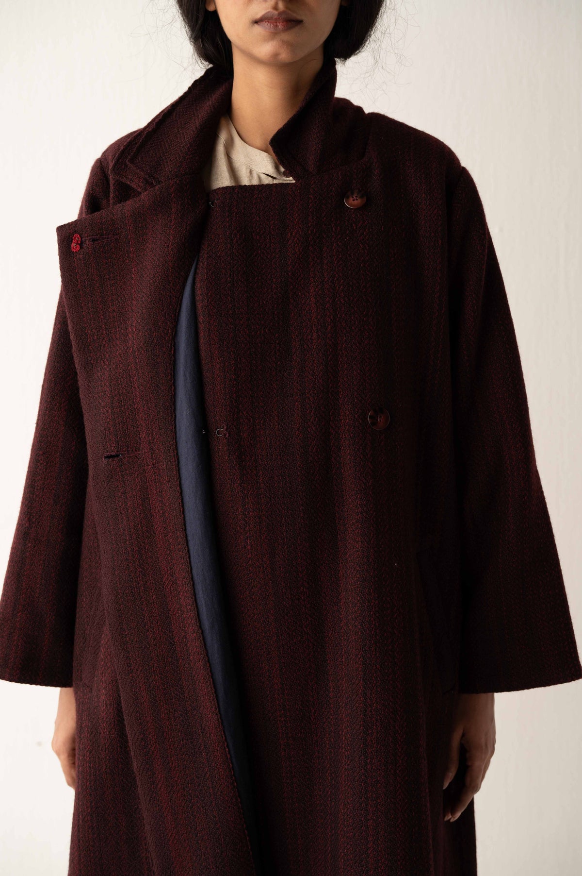 GARNET WOOL JACKET
