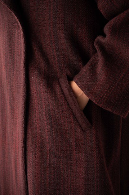 GARNET WOOL JACKET