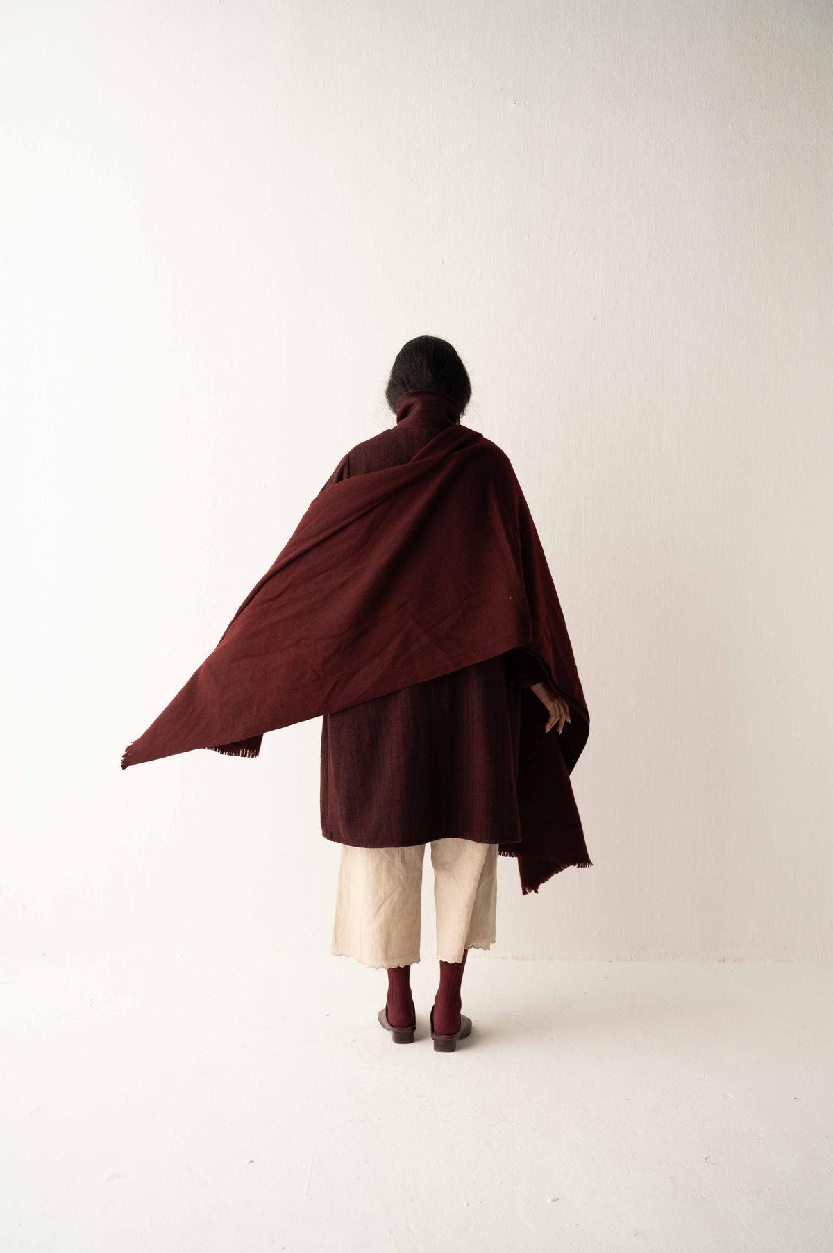 GARNET WOOL JACKET