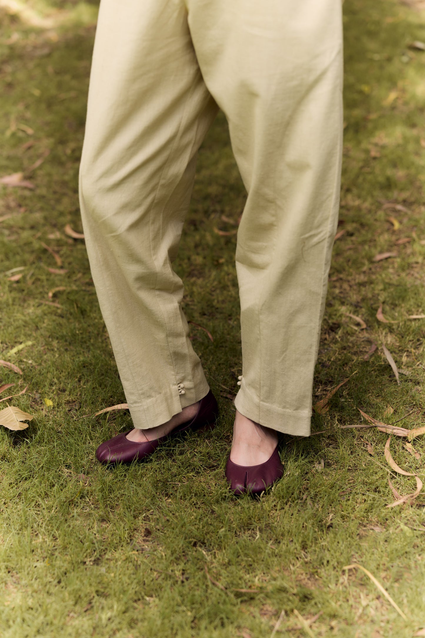 Summer Pants in wheat