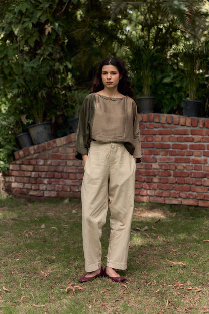 Summer Pants in wheat