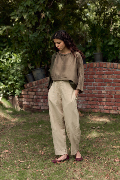 Summer Pants in wheat