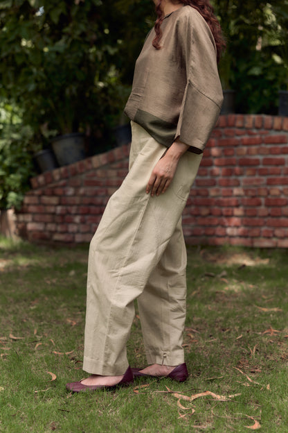 Summer Pants in wheat