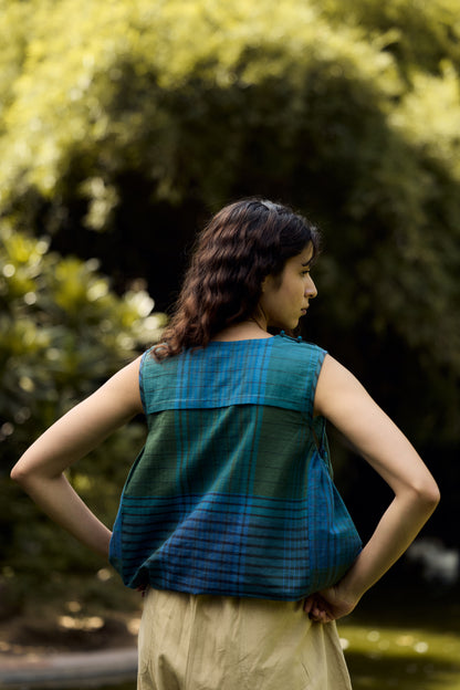 Ink weave cami Top