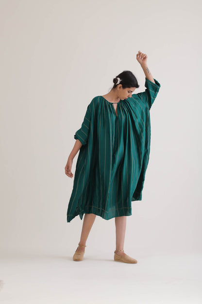 Emerald clover dress
