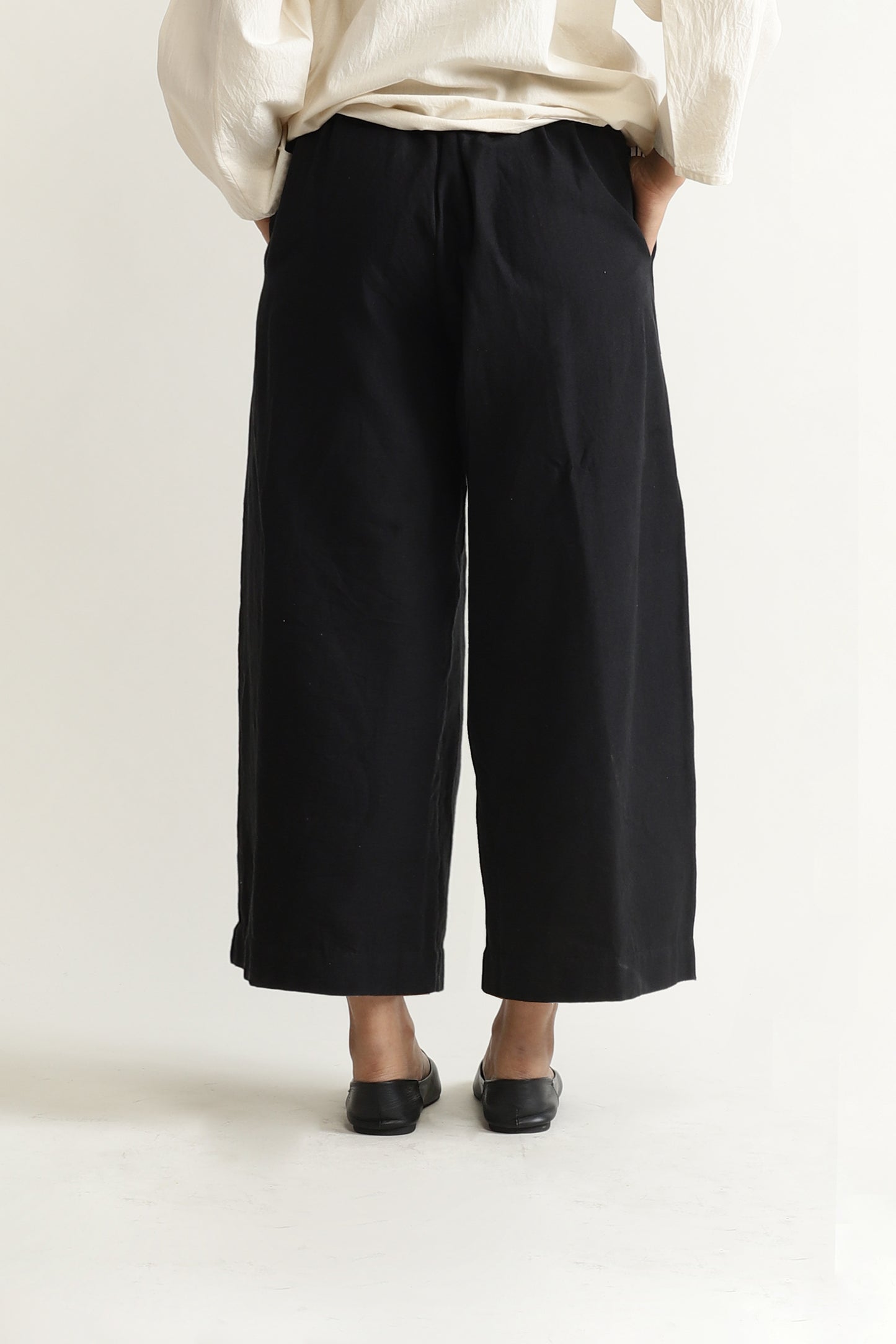 Artist Cotton trousers - Black