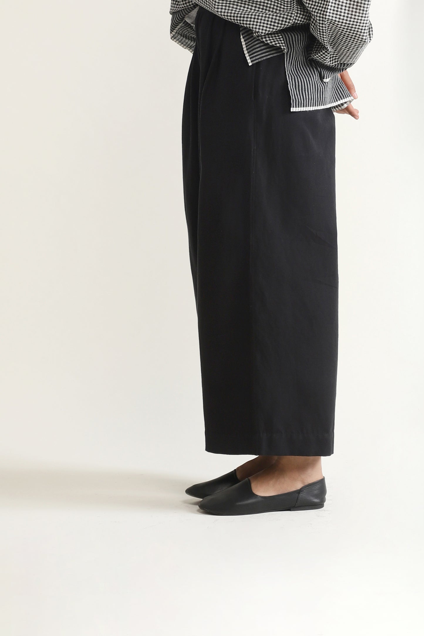 Artist Cotton trousers - Black